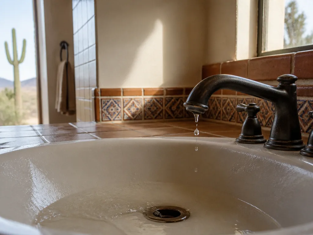 Warning signs of a slow drain in Arizona homes